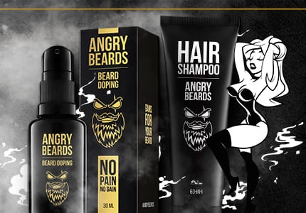 Olej na vousy Angry Beards