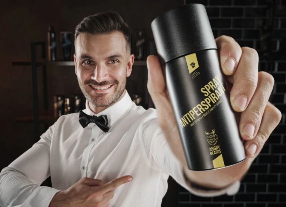 Antiperspirant ANGRY BEARDS Jack Saloon