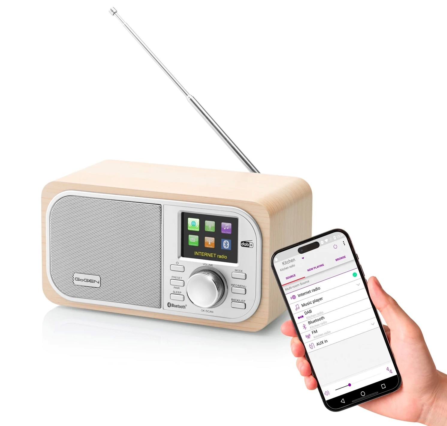 GoGEN IR 237 BTDAB radio