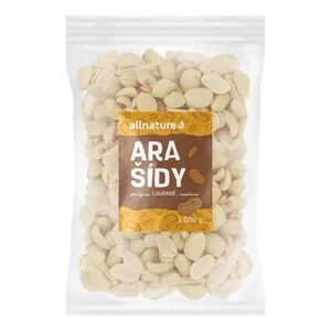 Arašídy pražené nesolené