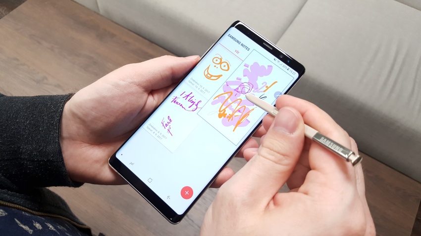 Samsung Galaxy Note8 a dotykové pero S Pen v praxi