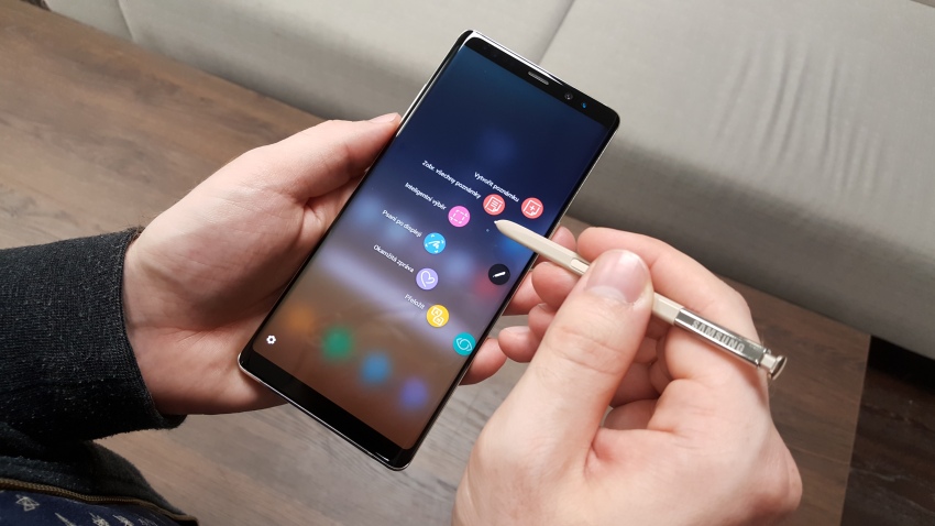 Samsung Galaxy Note8 a dotykové pero S Pen v praxi