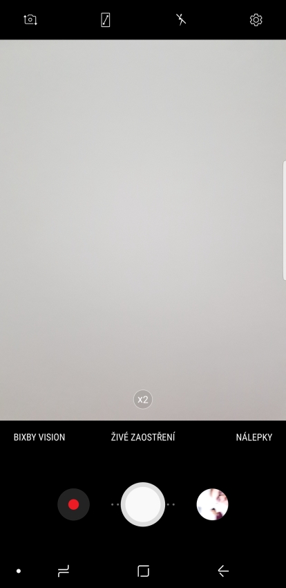 Samsung Galaxy Note8 UI