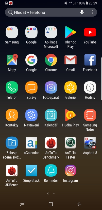 Samsung Galaxy Note8 UI
