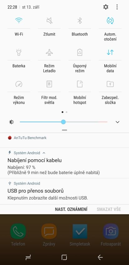 Samsung Galaxy Note8 UI