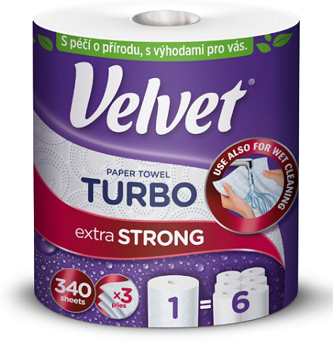 VELVET Turbo kitchen towels