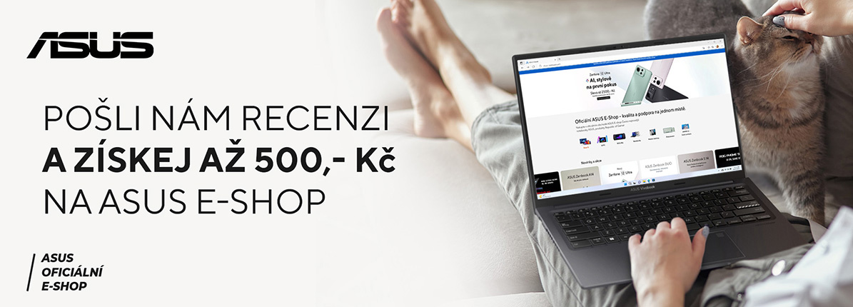 dárek za recenzi - ASUS