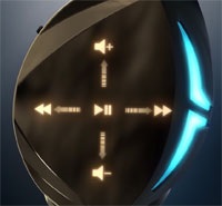 Asus ROG Strix Fusion 500; ovládání