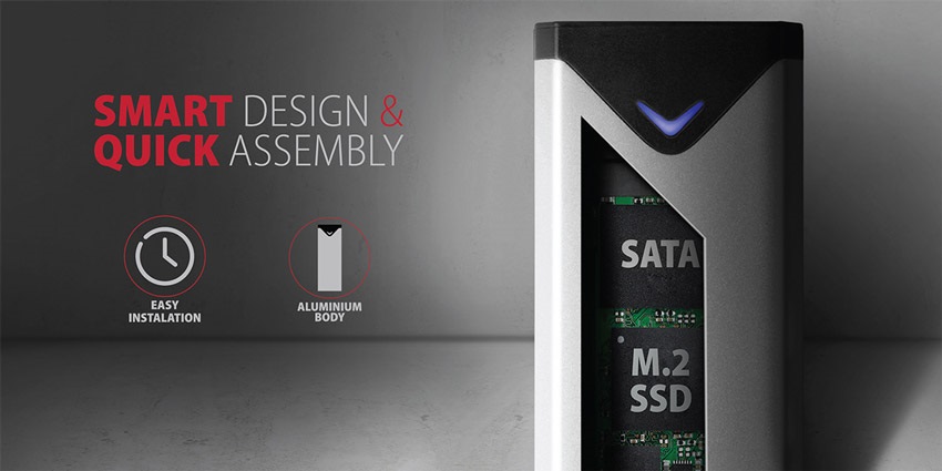 Externí box, Axagon EEM2-U3C