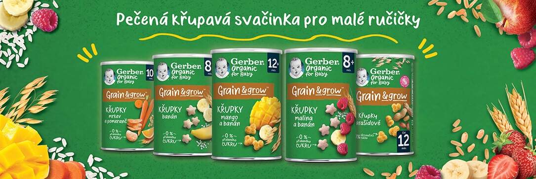 gerber křupky pro děti