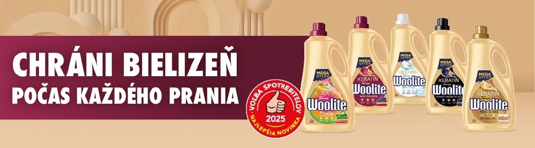 Tekutý prací prostriedok WOOLITE Extra White Brillance 2× 3,6 l (120 praní)