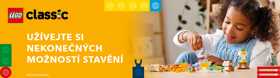 LEGO Classic pro nekonečné možnosti stavění