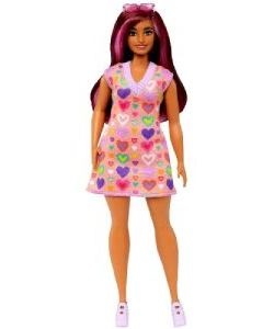 Barbie modelka s vícebarevnými vlasy