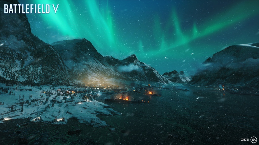 Battlefield 5; screenshot: Arctic Fjord