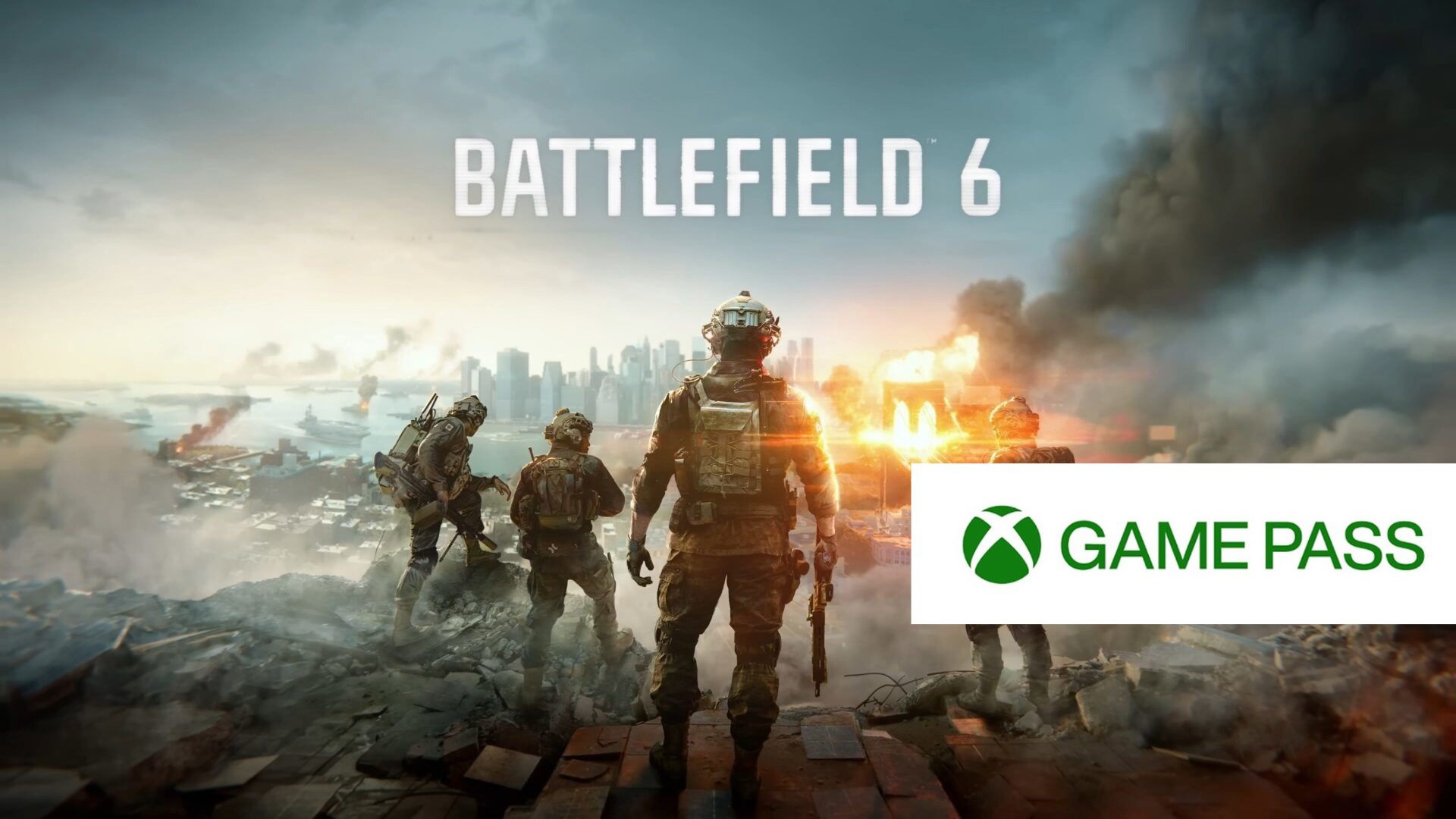 Xbox Game Pass; wallpaper: Battlefield 6