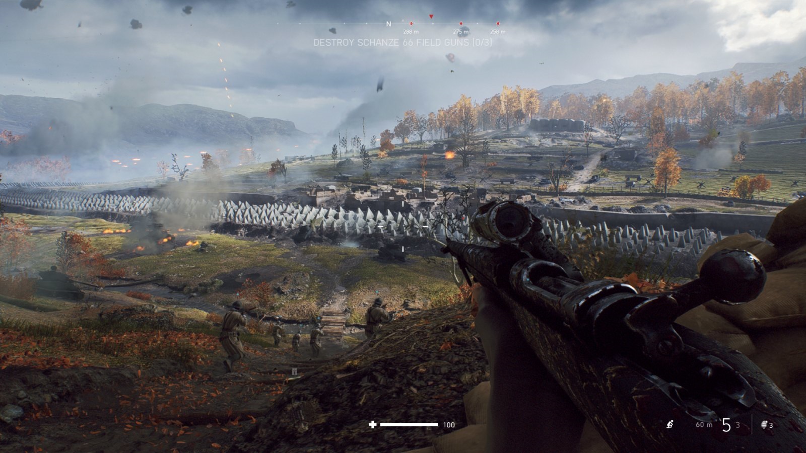 Battlefield V; gameplay: pevnost