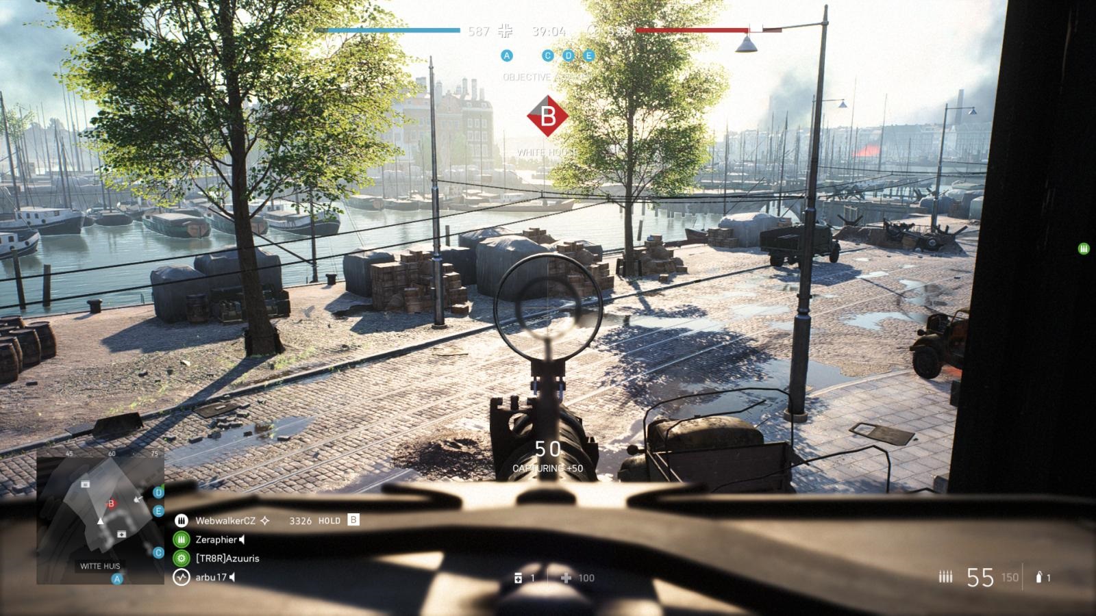 Battlefield V; gameplay: stráž