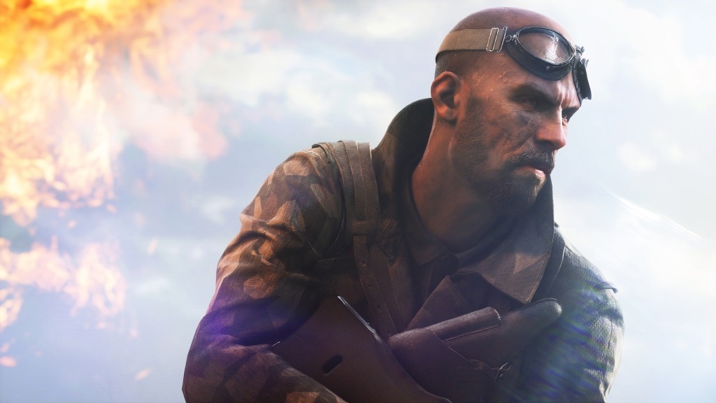 Battlefield 5; wallpaper: veterán