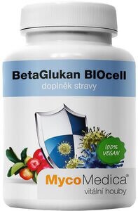 Betaglukany s minerály