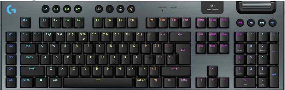 Standardní bezdrátová herní klávesnice Logitech