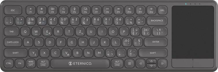 Bluetooth klávesnice s touchpadem