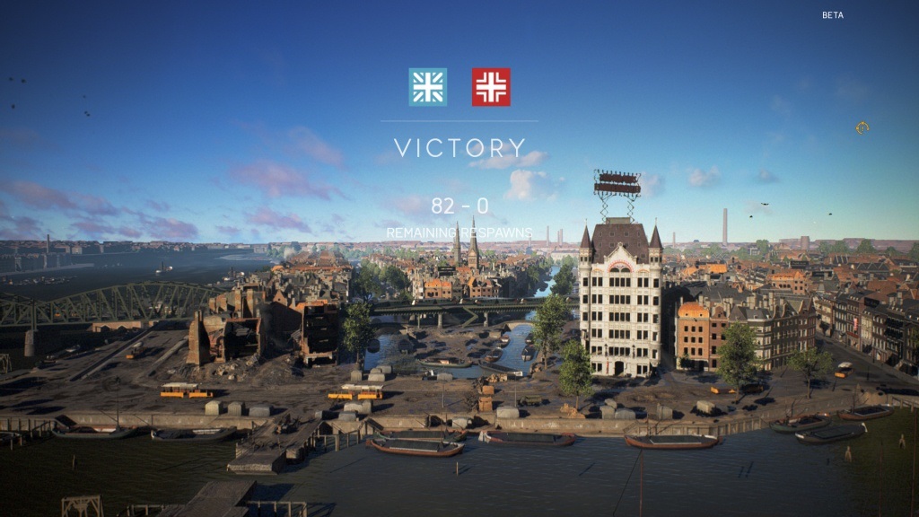 Battlefield V; gameplay: victory