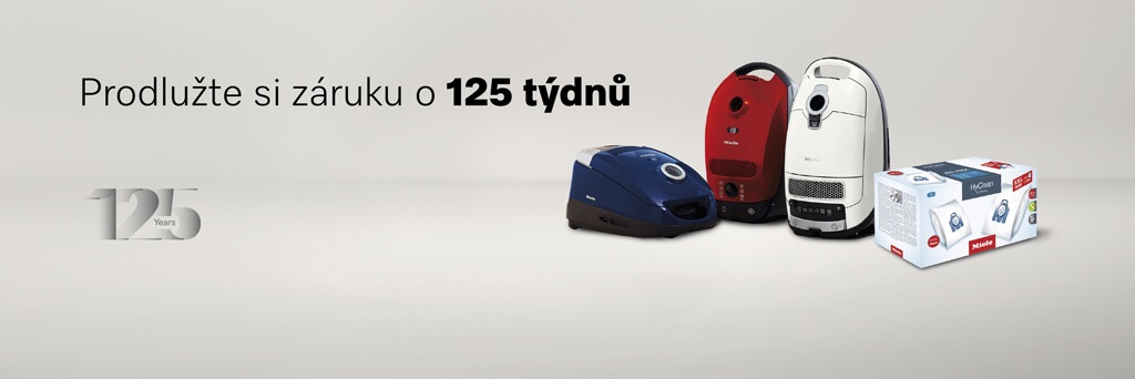 prodloužená záruka o 125 týdnů