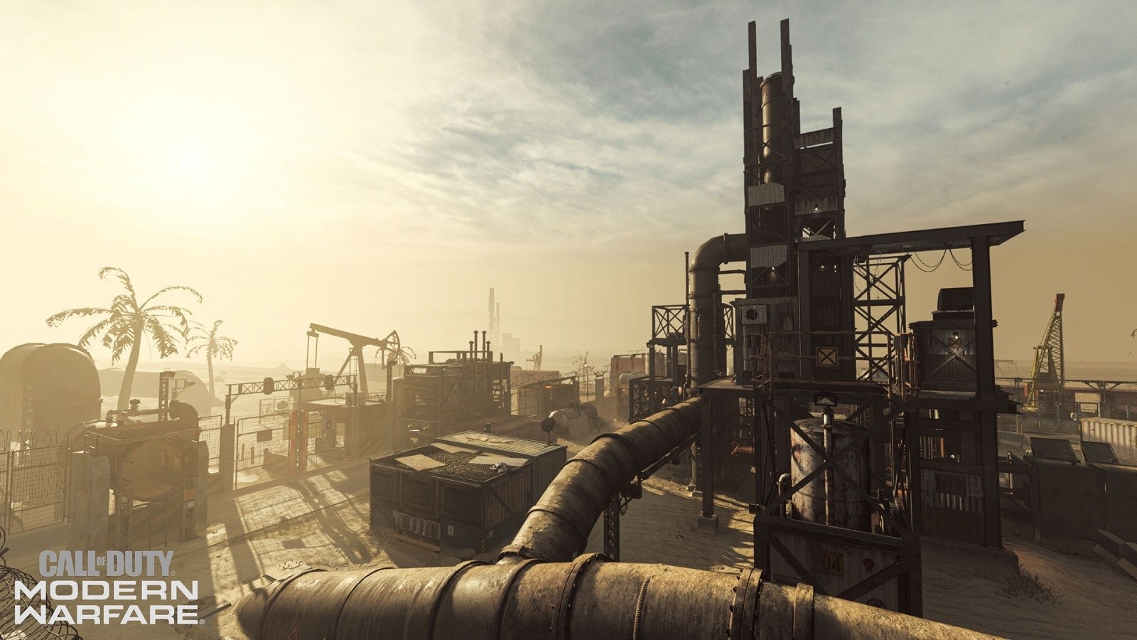 Call of Duty: Modern; screenshot: mapa Rust