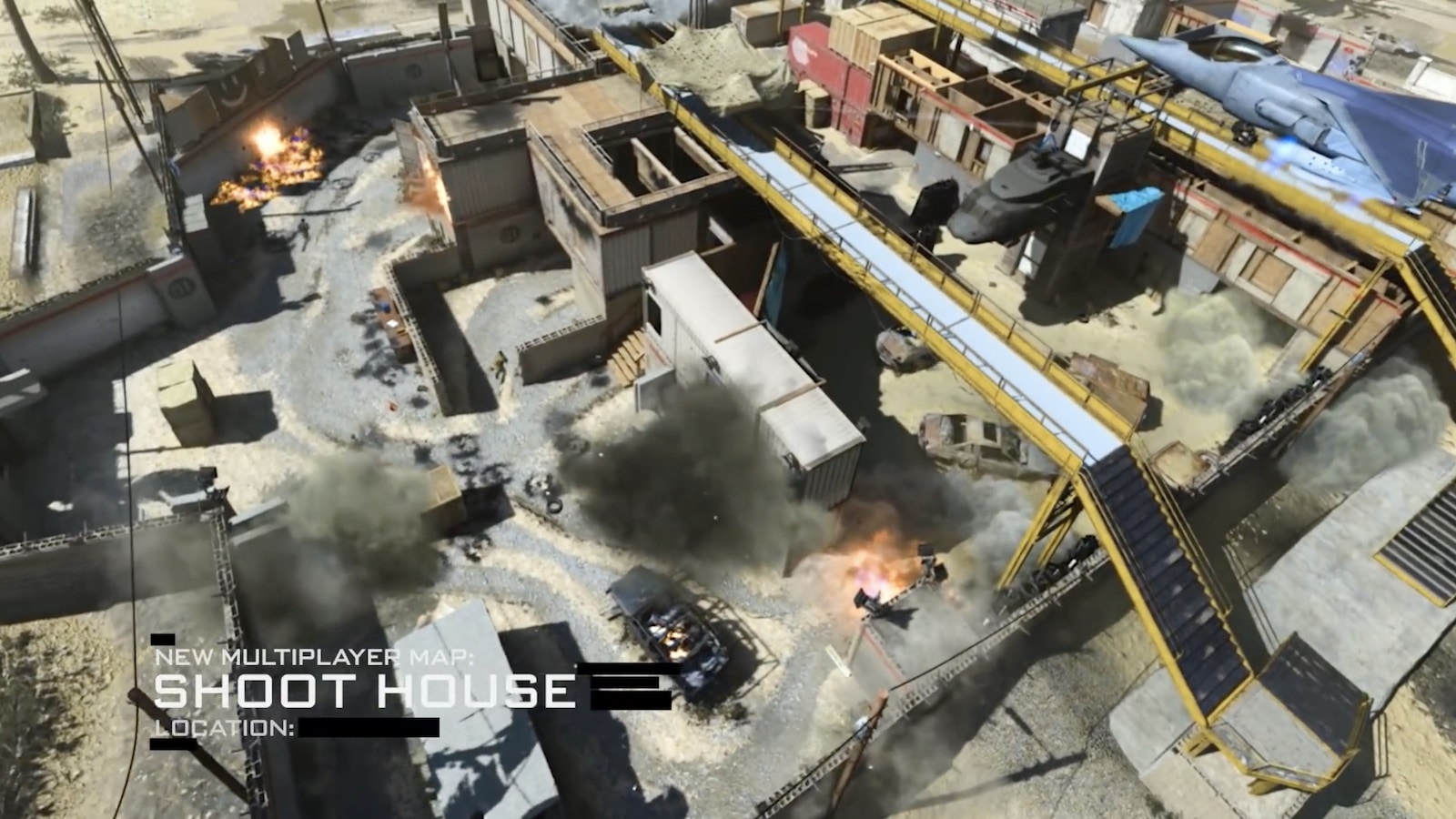 Call of Duty: Modern Warfare; screenshot: shoot house 1