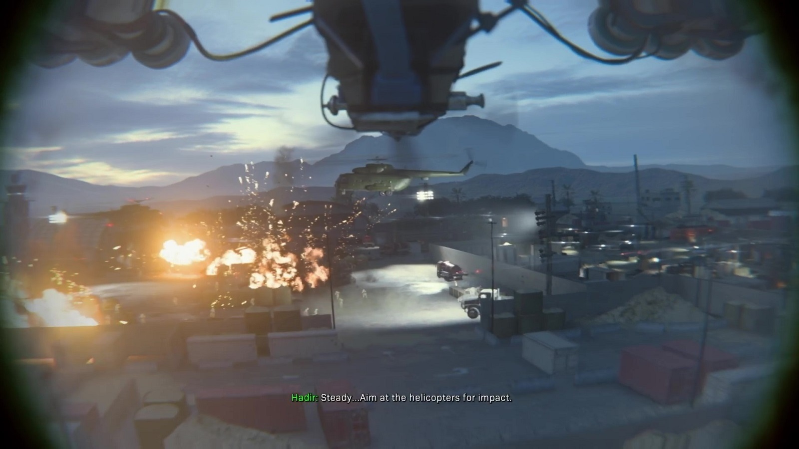 Call of Duty: Modern Warfare; gameplay: proxy war rc planes