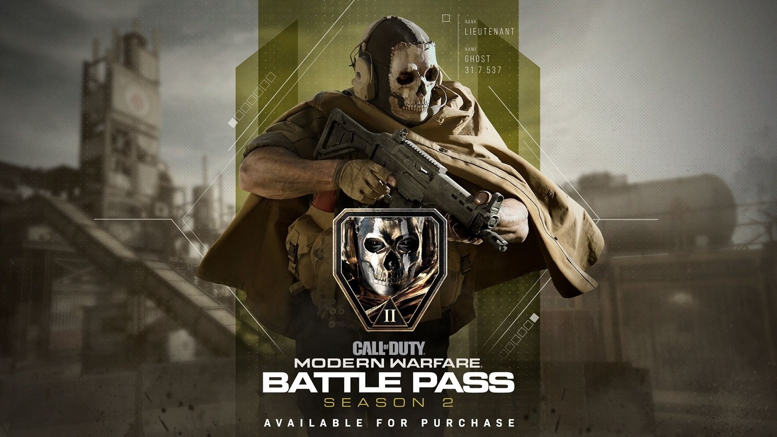 Call of Duty: Modern Warfare; screenshot: season 2 Ghost