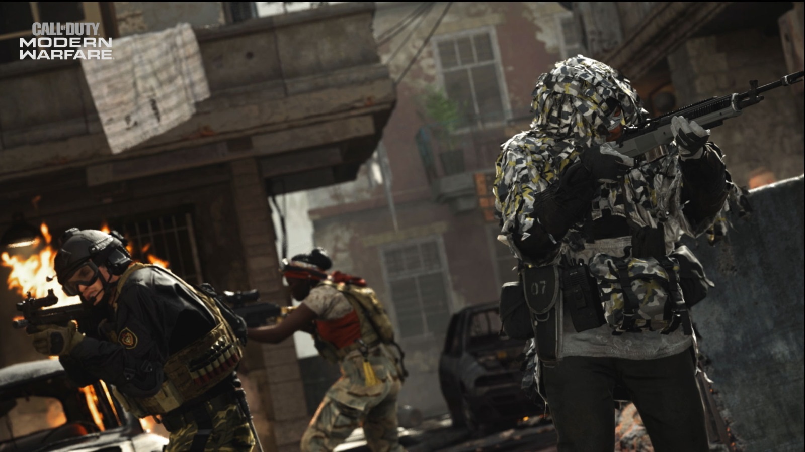 Call of Duty: Modern Warfare; screenshot: multiplayer, vojáci