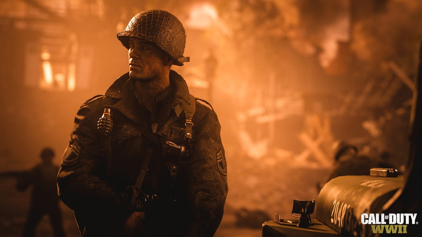 Call of Duty: WWII; soldier