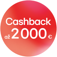Cashback až 2 000 €