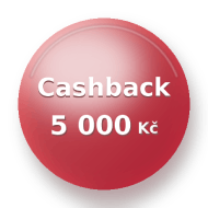 Cashback 5 000 Kč