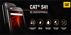 CAT S41, ellenálló okostelefon kivételes üzemidővel
