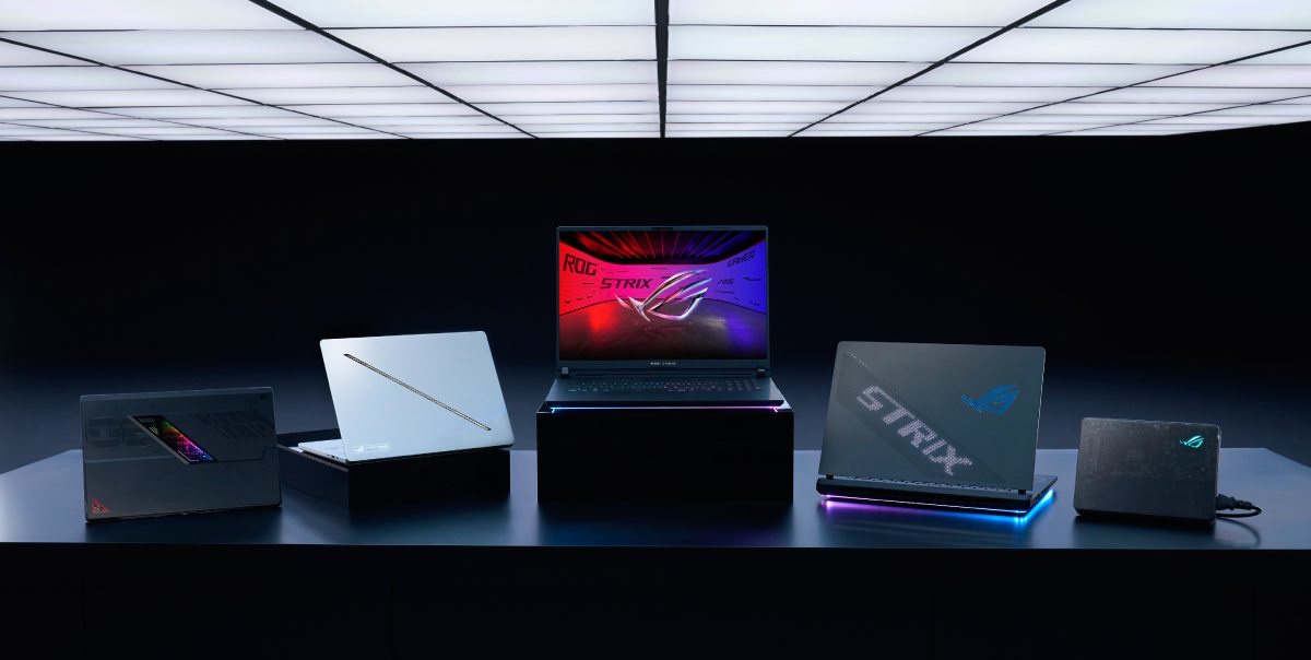 ASUS; herní notebooky; RTX 5000