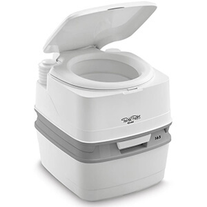 Příslušenství pro karavany, chemické wc