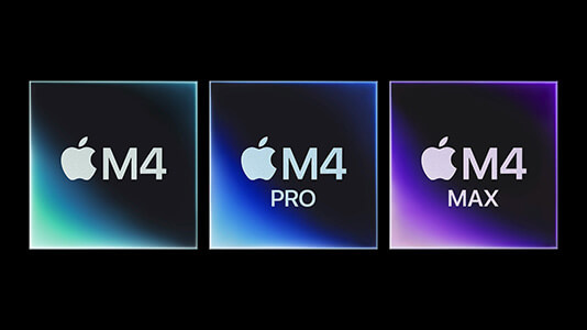 Nové čipy pro MacBook Pro M4