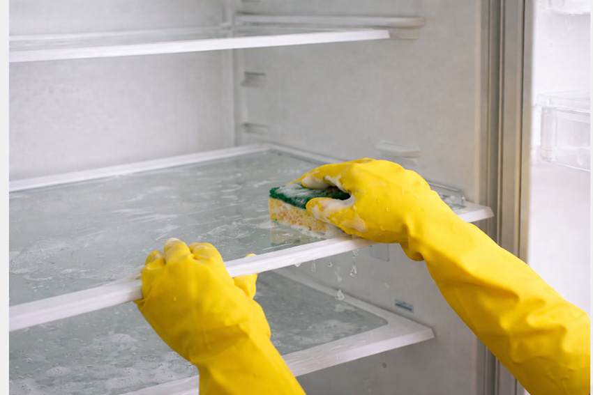 Jak vyčistit lednici