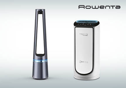Rowenta Air Purifiers with up to 100 % allergen filtration