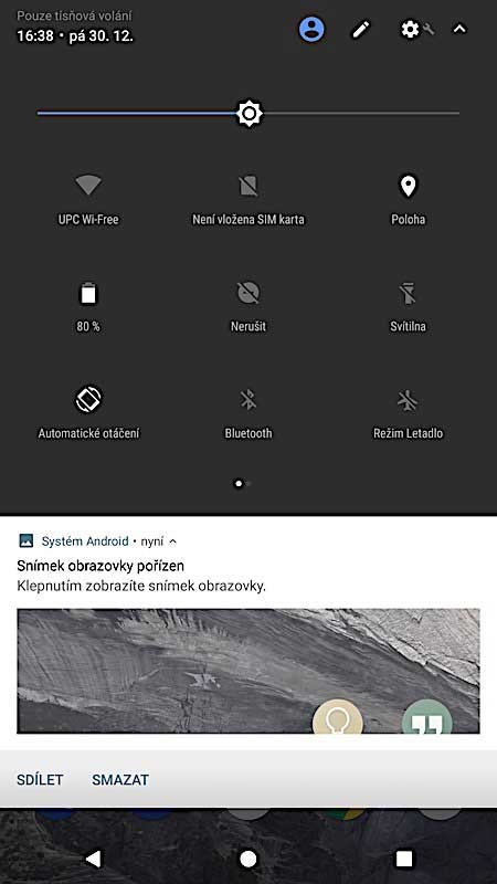 Pure Android - Quick Settings