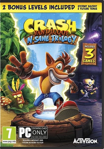 Crash Bandicoot N. Sane Trilogy; recenze