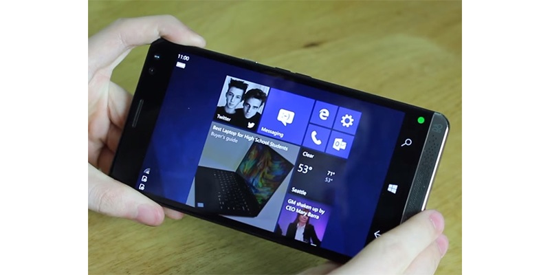 Windows 10; chytrý telefon; cshell