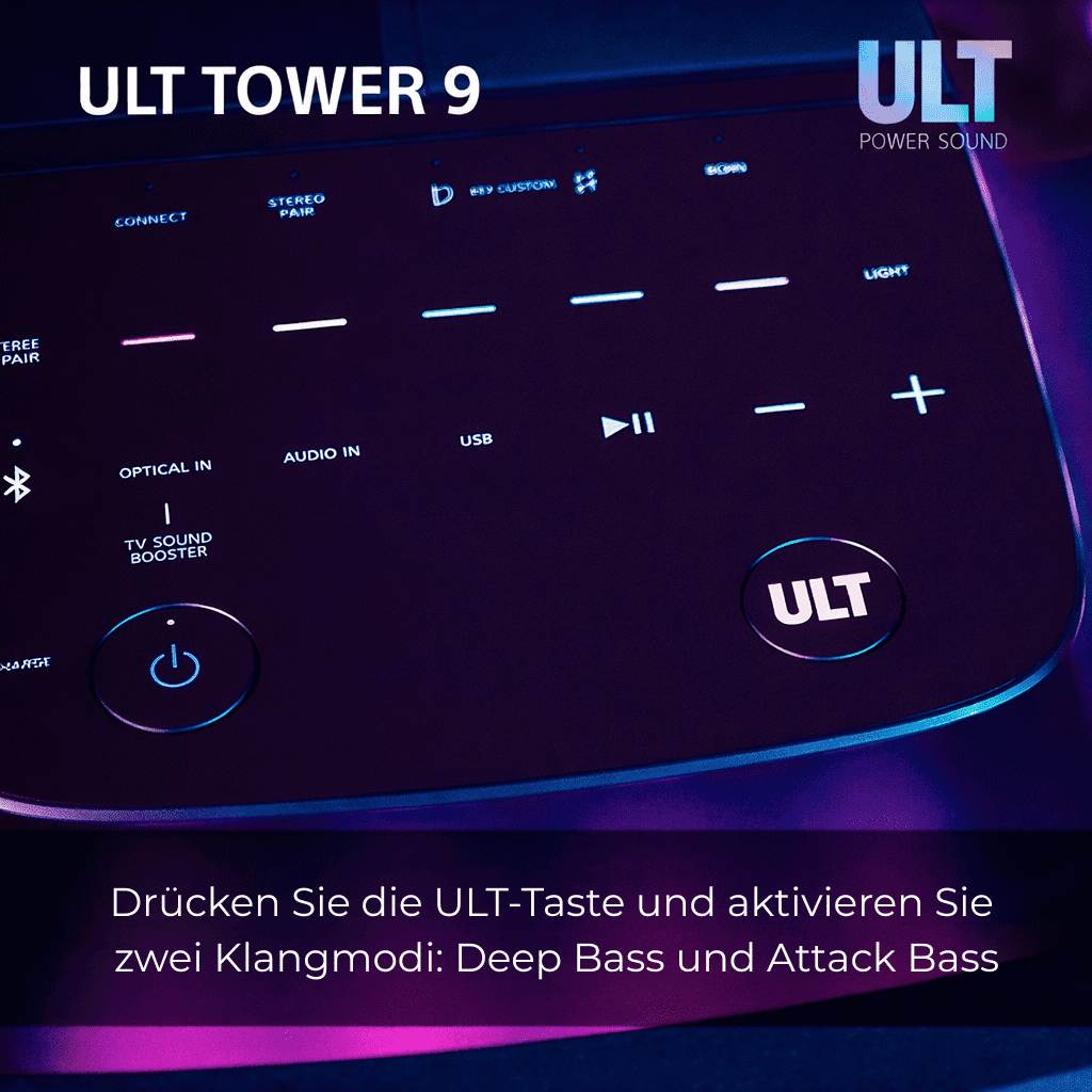 Bluetooth-Lautsprecher Sony ULT Tower 9