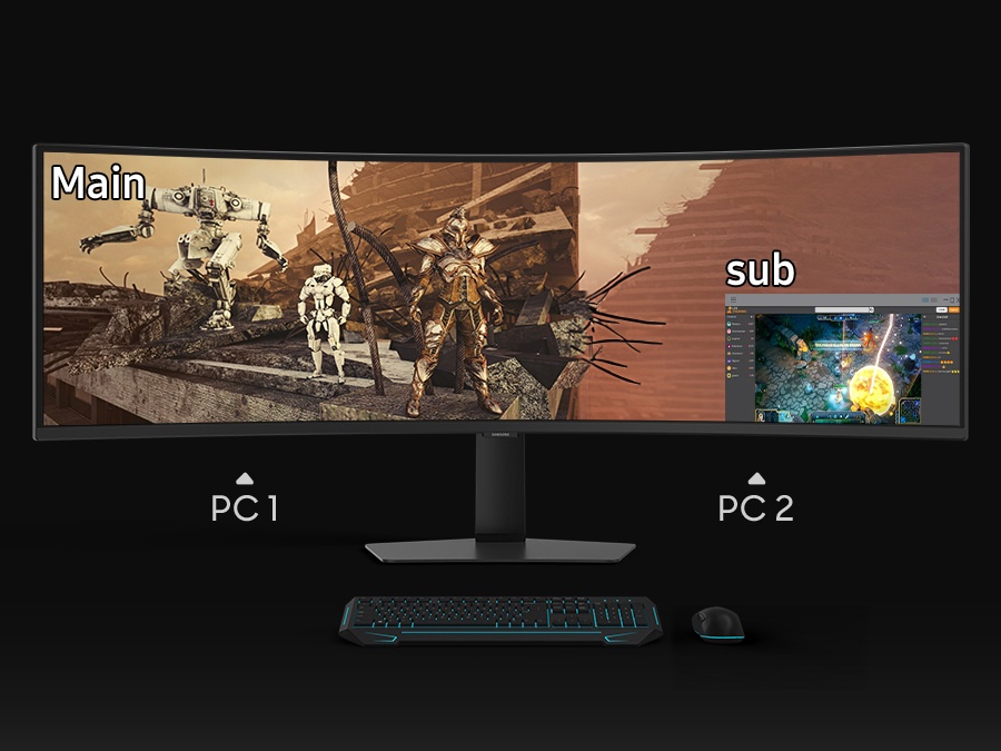 Bildschirm 49" Samsung Odyssey G9 G91F