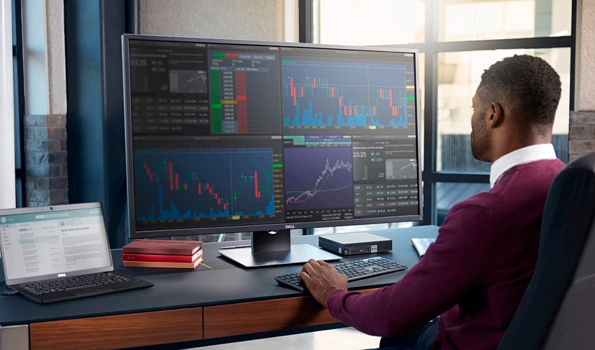 Dell - organizace pracovní plochy