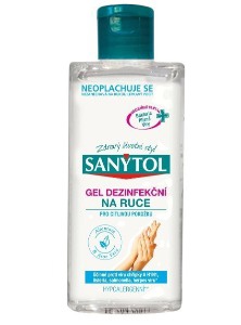 Dezinfekční gel Sanytol na ruce