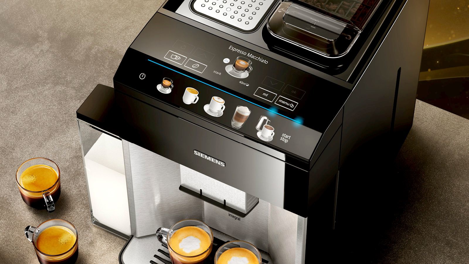 SIEMENS TQ518RX3 EQ500 Bean to Cup Coffee Machine
