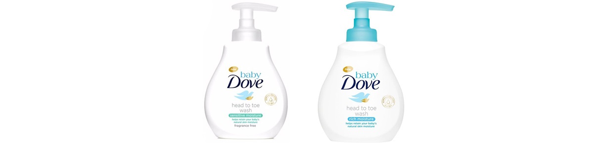 Testované mamičkami: umývacie gély Dove Baby na celé telo aj vlásky